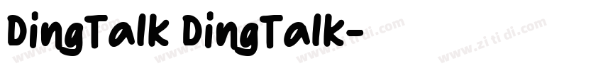 DingTalk DingTalk字体转换